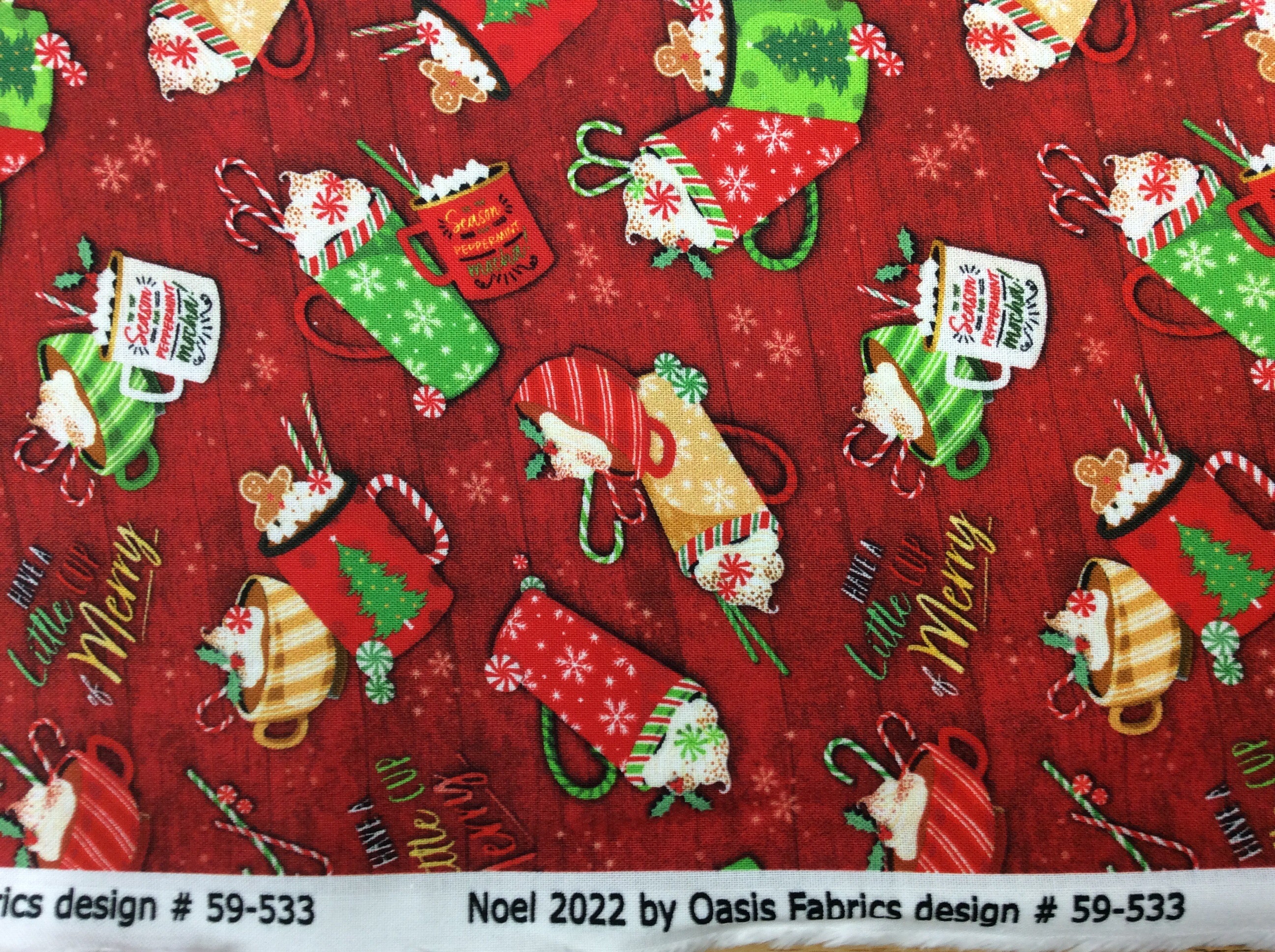 Oasis Fabric Noel 59-533 Christmas