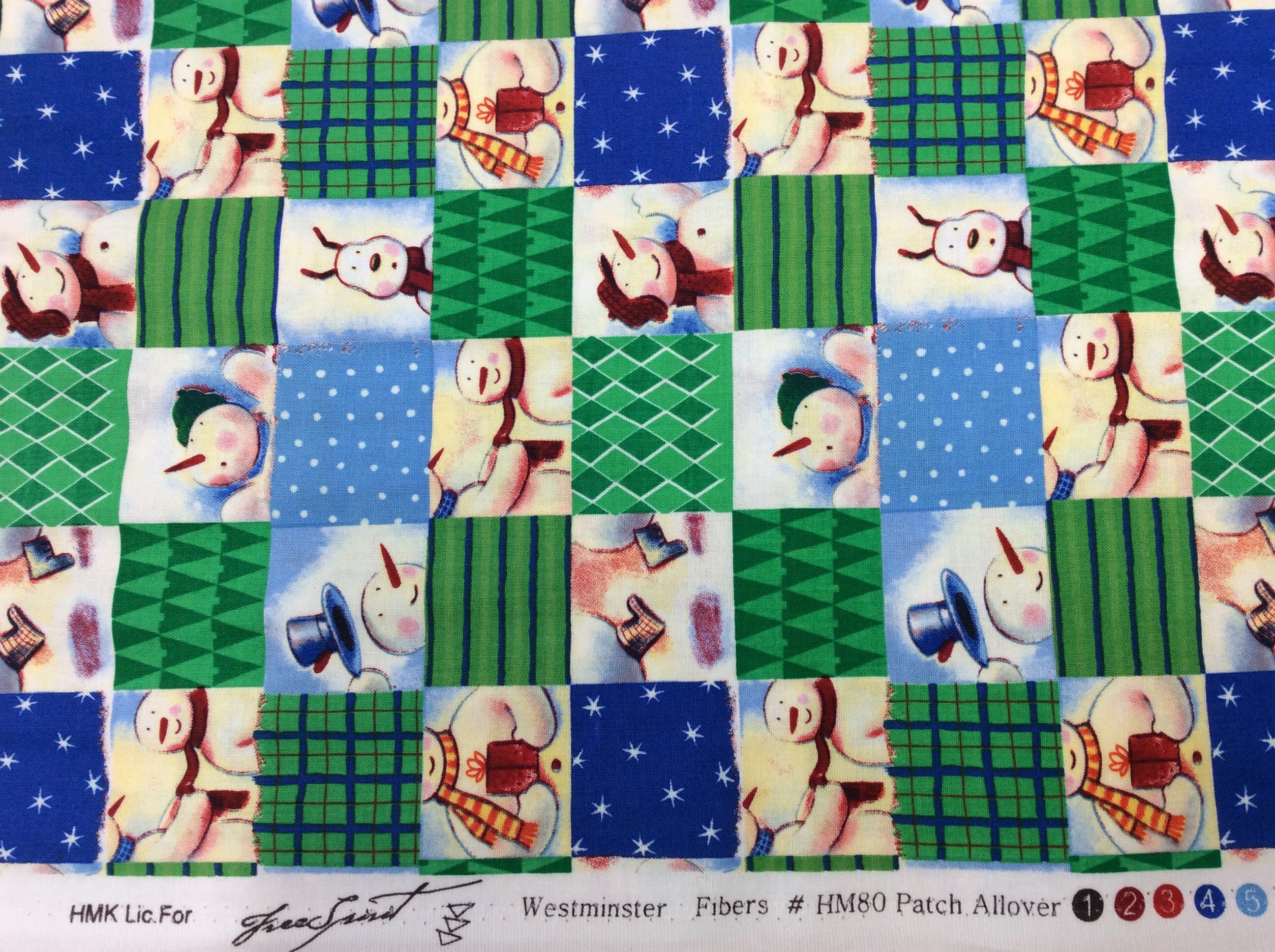Westminster Fibers Patch Allover HM80 Christmas