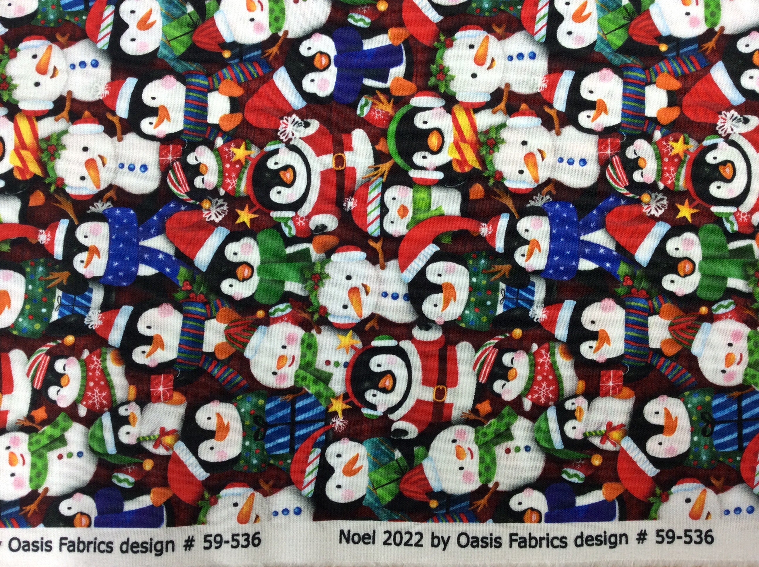 Oasis Fabric Design Noel 59-536