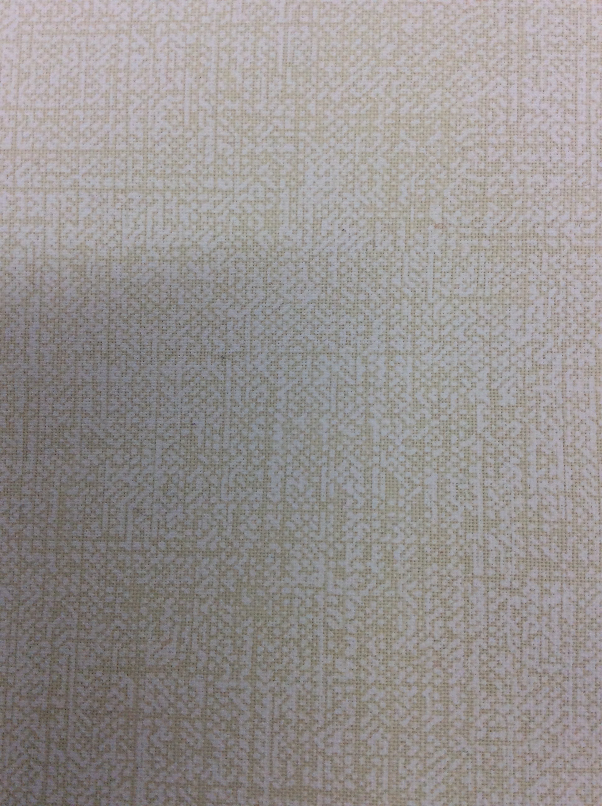 108" Supreme Backing Grain of Color Cream Flat Fold